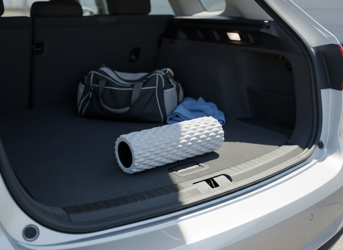 ATHLUS Massage Roller – Textured Foam Roller for Muscle Relief