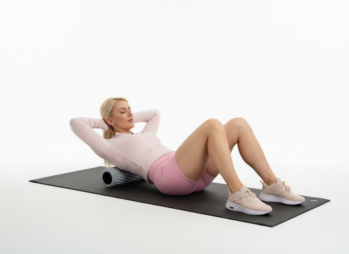 ATHLUS Massage Roller – Textured Foam Roller for Muscle Relief
